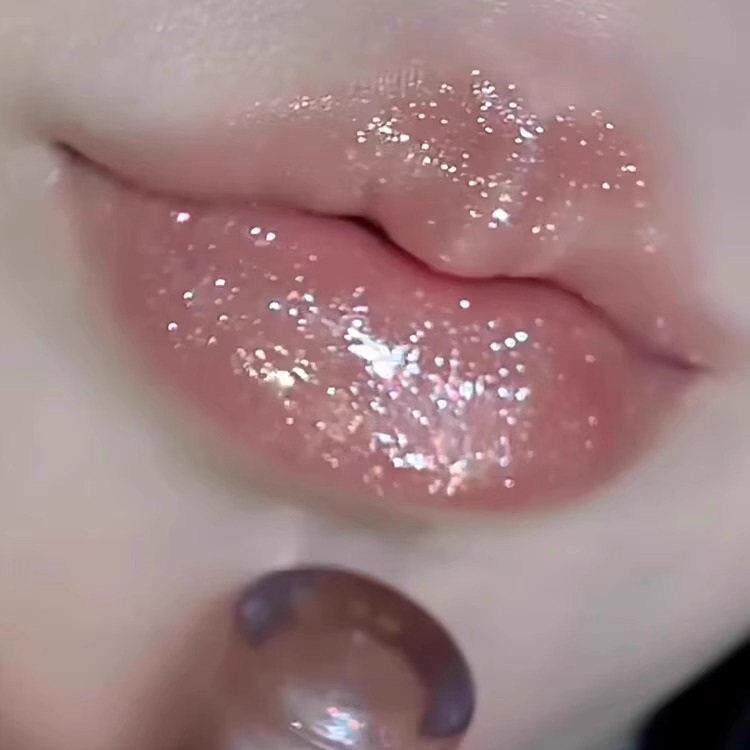 正品大牌水光唇釉保湿滋润显白不沾杯透明唇蜜玻璃镜面口红女