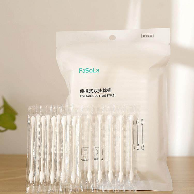 日本旅行可携式单支独立包装棉棒随身双头棉花棒尖头清洁化妆卸妆,家庭/个人清洁工具,棉签/棉棒/棉包,淘宝优惠券,粉丝福利购,淘宝优惠卷