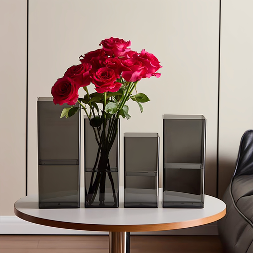 亚克力防摔透明富贵竹水培花桶