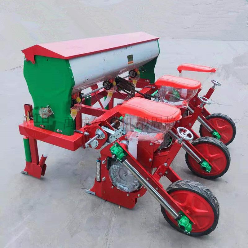 悬浮式玉米播种机玉米大豆施肥播种机四轮拖拉机悬挂种植机