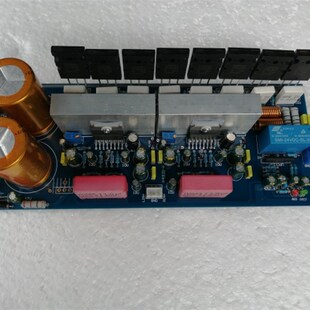 免调试立体声甲类/甲乙类功放板TDA7294+5200/1943对管