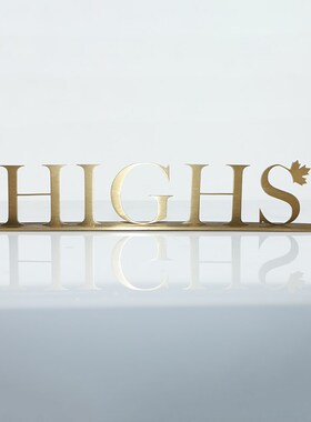 桌面金属logo立牌不锈钢广告牌摆件展示指示牌前台招牌3D立体字牌