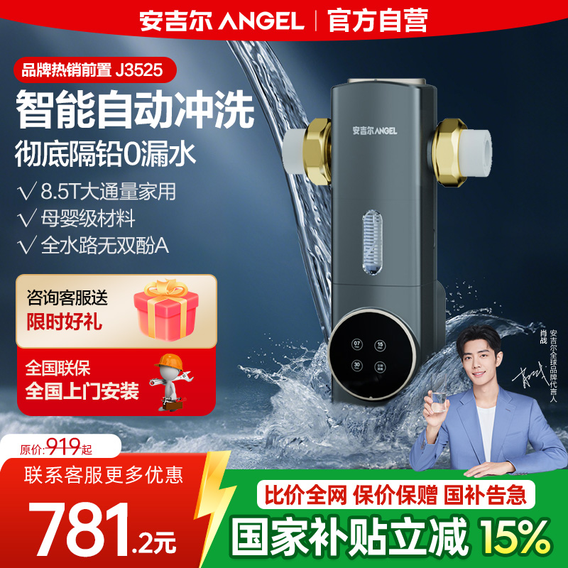 安吉尔前置过滤器家用反冲洗