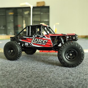 兰达LD18401揽胜遥控全四驱越野攀爬车8比例1:1车RCX儿童玩具车模