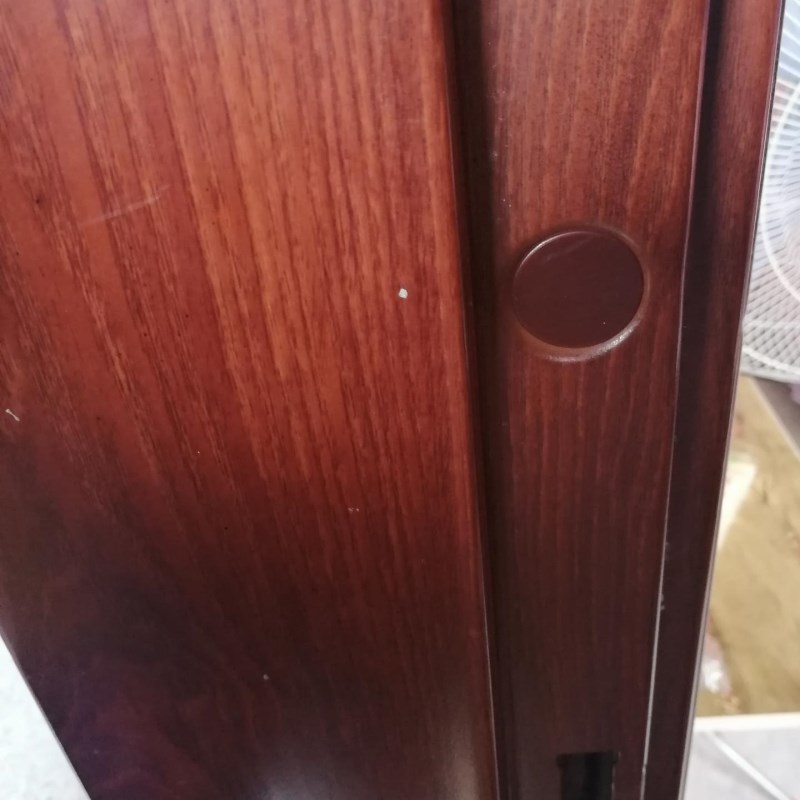 防盗门橡胶软孔塞l门框盖圆型封头软胶盖装饰孔盖门窗用内塞封口