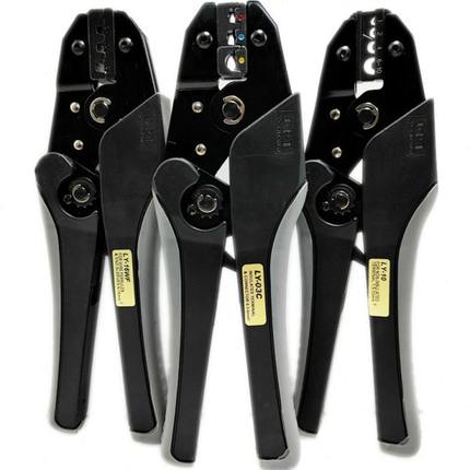 中国台湾OPT压线钳LY03C0616WF裸端子绝缘连续公母欧式端子压接钳