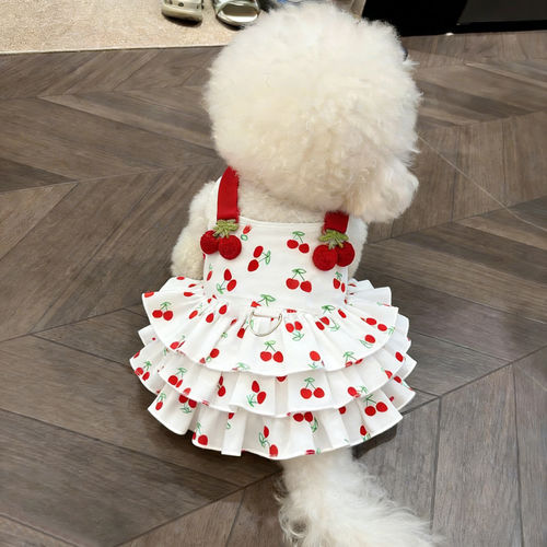 乖主人狗狗衣服薄款吊带裙宠物