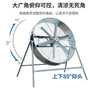 扬谷强力风机岗位农用风力通风工业厂房风扇工厂养殖降温大功率