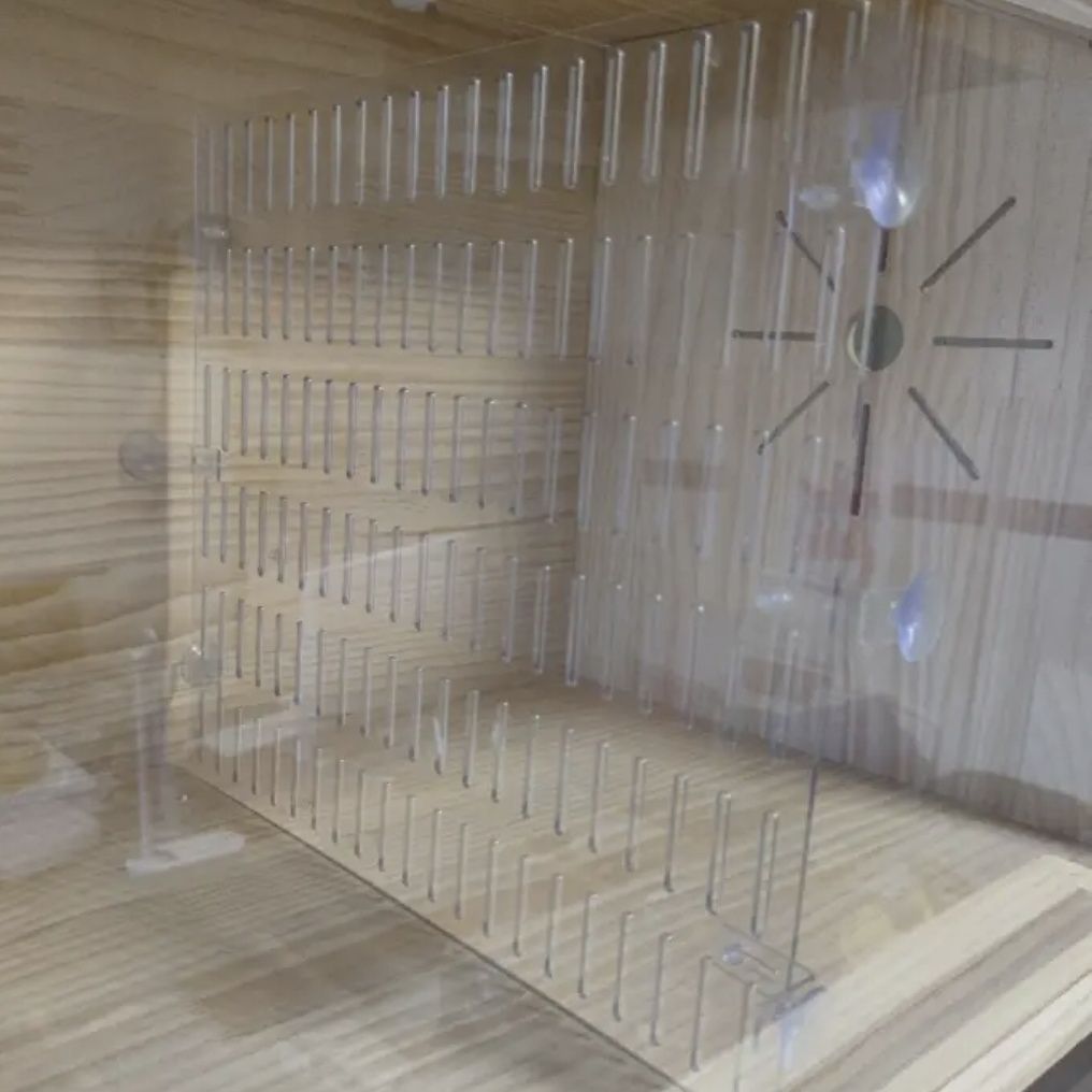 芦丁鸡育雏防打架鱼缸隔离