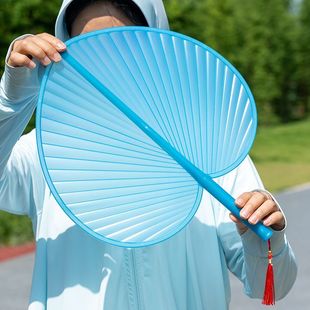 新款蒲扇手摇扇子家用扇子新中式撕不烂全新料防潮防水大风力扇子
