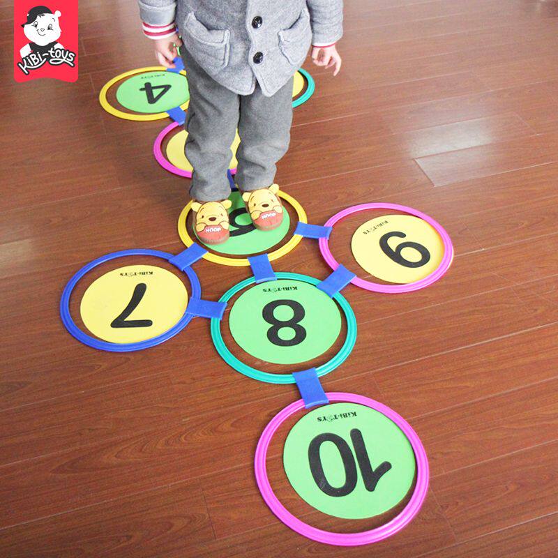 儿童跳格子多功能套圈幼园