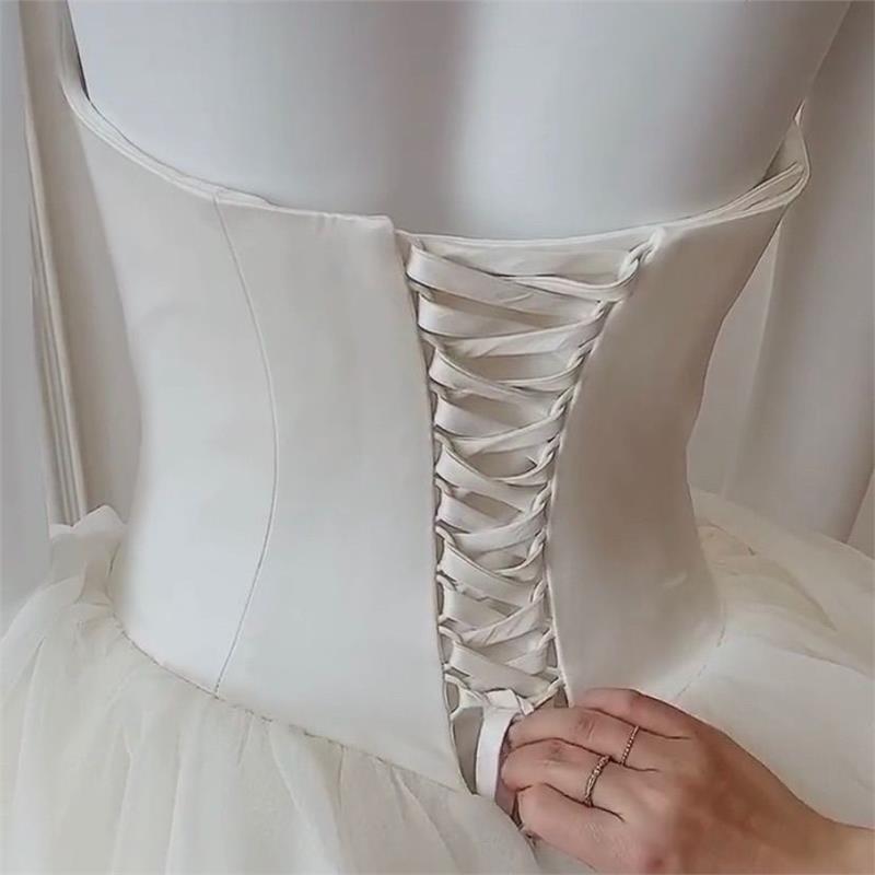 婚纱礼服伴娘绑带后背配件