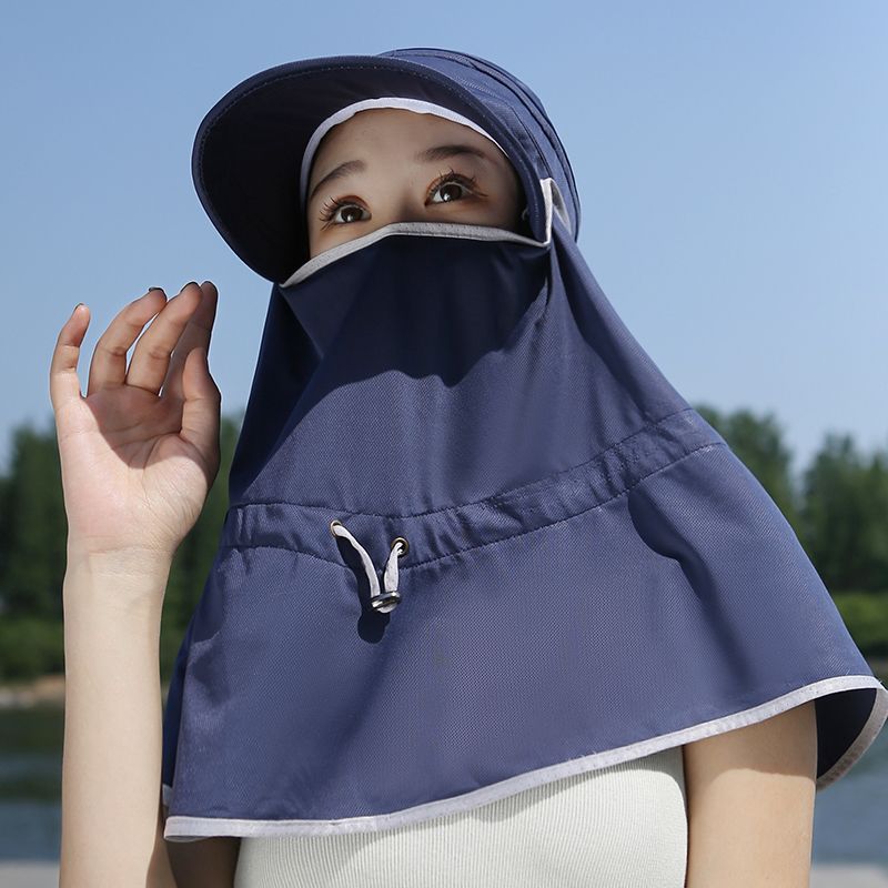 帽子女夏天太阳面罩遮户外