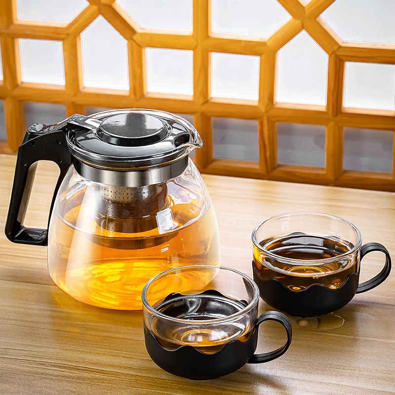 茶壶耐热加厚玻璃不锈钢过图片