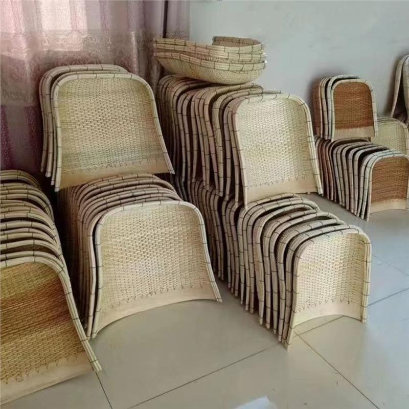 纯手工柳编簸箕竹藤箩收纳