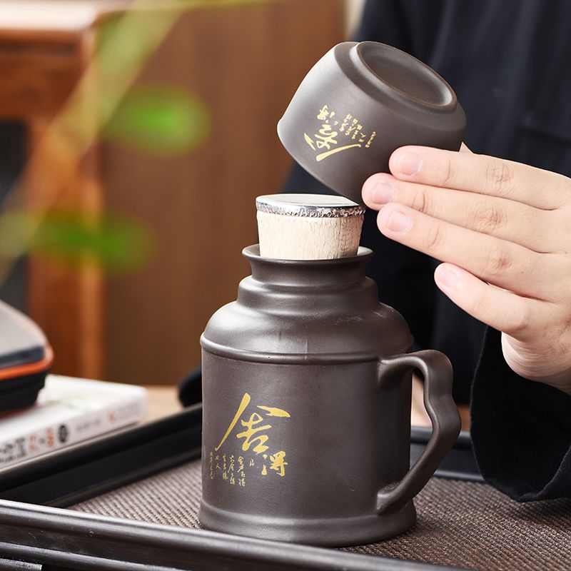 紫砂小暖壶泡茶杯办公室大