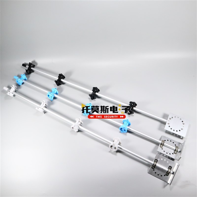 电子围栏配件立杆支架中间承力杆终端杆受力杆绝缘子底座