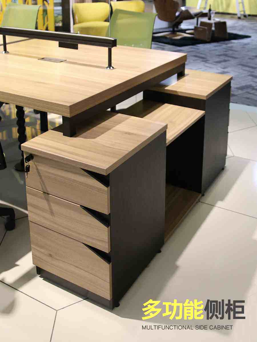 4人位6人职T家具2电脑型屏风位人工隔断L办公桌员工卡座办公室