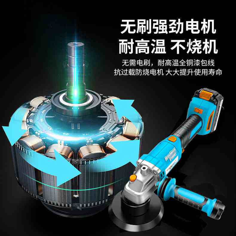 偏心抛光机汽车美容专用平面打蜡手持打磨小型车用家用电动多功能