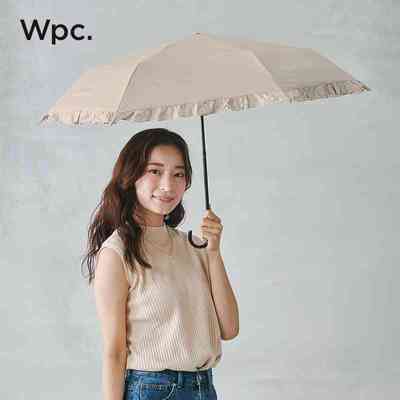 wpc防晒伞折叠晴雨两用女遮阳伞抗UV弯钩小巧可携式三折遮阳伞