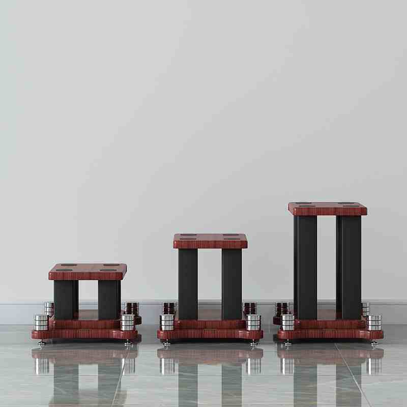 HIFI金属铁音箱脚架音箱支架音响支架落地环绕卫星箱架子书箱底座