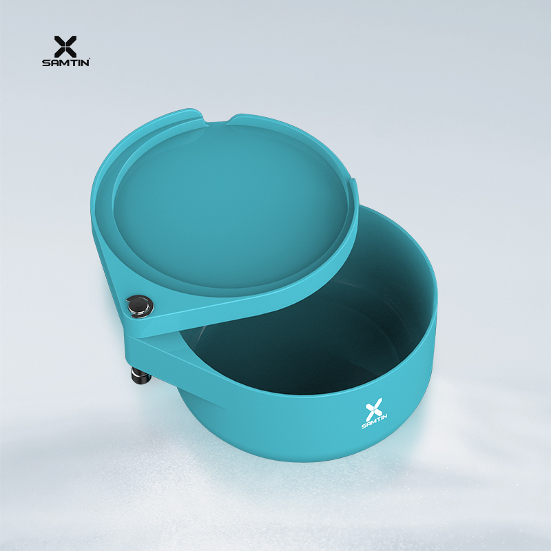 雷臣911加深加厚饵料盒开饵盆大容量拌饵盘和饵拉饵盘拌饵不沾饵