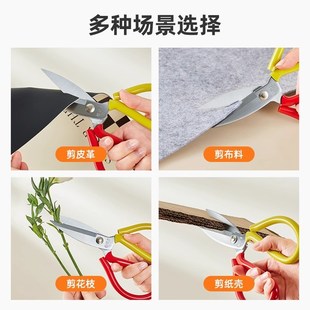 大剪刀家用厨房工业用商用不锈钢多功能裁缝剪子皮革布鱼头剪