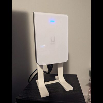 UBNT/Ubiquiti 优倍快U6 IW墙面AP改桌面支架托架收纳架