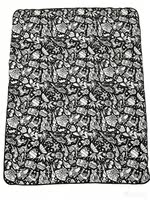 DIY hand-painted colored blankets, children's coloring and painting blankets, water-washable non-fading graffiti blankets, stress-relieving air-conditioned sofa blankets thumbnail 4