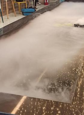 水池烟雾起雾水雾机假山喷雾头鱼池造雾器盆景景观十头雾化板大雾