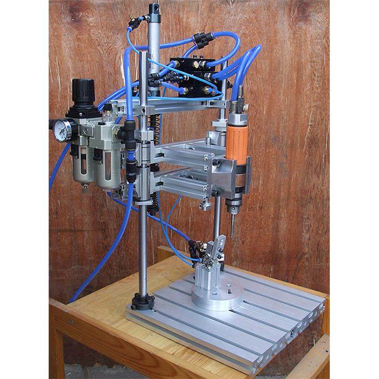攻塑料 半自动攻丝机M3-M5 气动攻丝机攻牙机 高效螺纹加工专机,五金/工具,攻丝机/攻牙机,淘宝优惠券,粉丝福利购,淘宝优惠卷