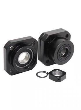 LEC01-6/8/10/12/15/20/25/30支架轴承固定座滚珠丝杆支撑座SET