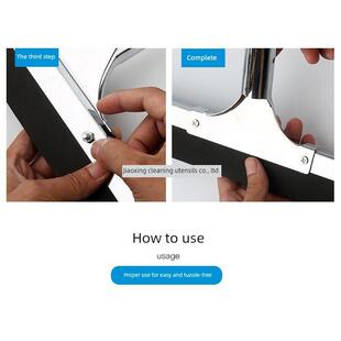 硅胶地板推水海绵地板刮板橡胶地板家用商业大厅玻璃桥清洁拖把
