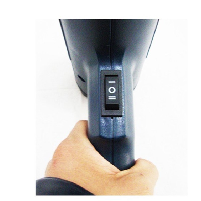 香港鹏龙1800W工业级热缩膜热风枪吹风筒热风抢吹PVCPOF热收缩袋