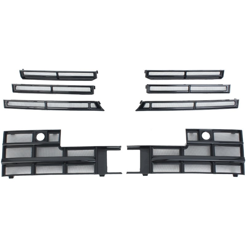 适用24款大众迈腾B9卡扣式防虫网中网水箱防护网防蚊柳絮改装配件