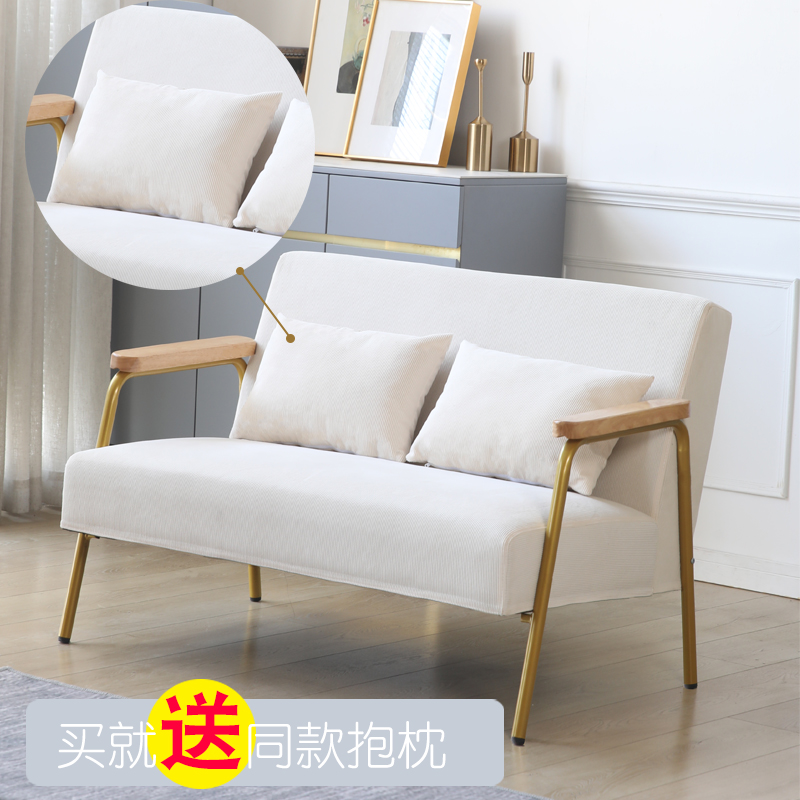 咖啡厅沙发实木桌椅休闲接待图书奶茶店甜品单人铁艺定制靠墙卡座