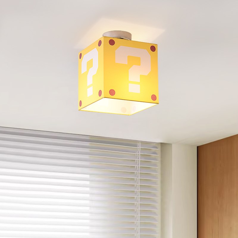 问号服装店咖啡店餐饮奶茶店商场人体感应玄关过道走廊灯小吸顶灯