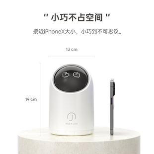 桌面智能感应垃圾桶家用小号迷你桶卧室办公室可爱轻奢北欧风礼物