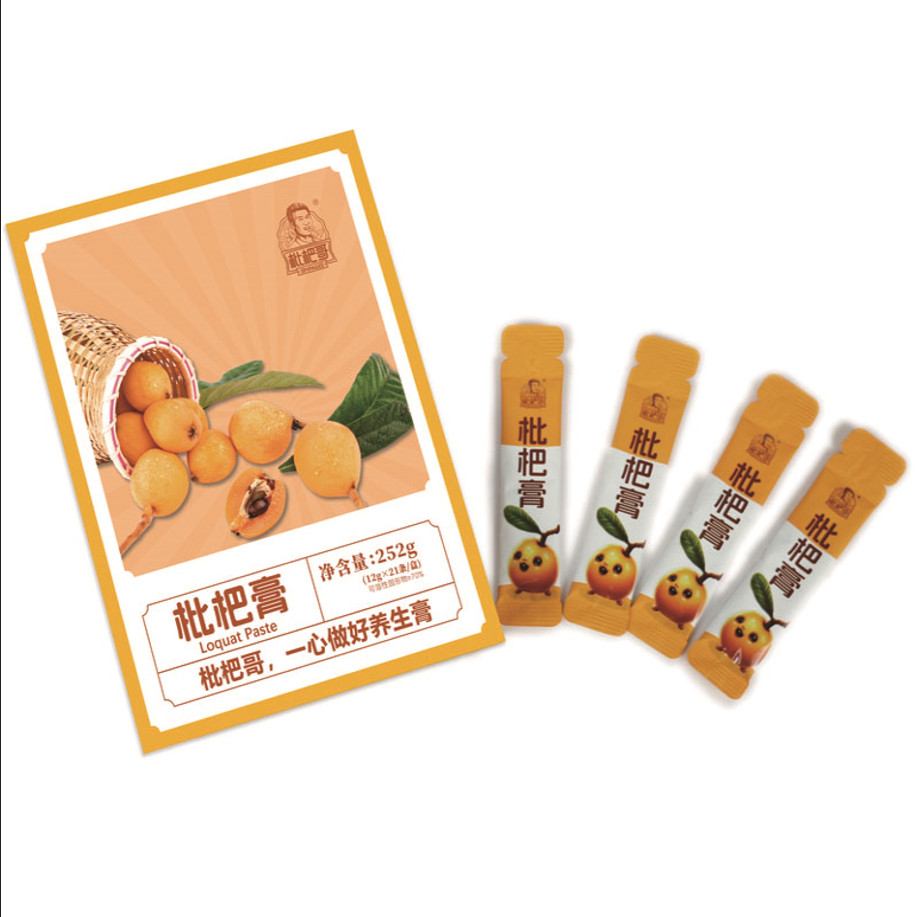 【枇杷哥】枇杷膏条装252克/盒 方便携带