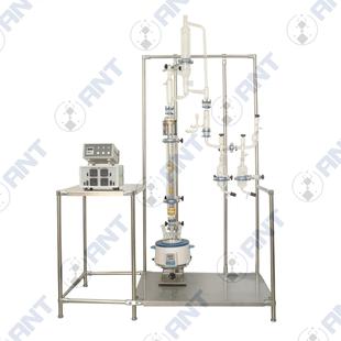 球口实验室玻璃精馏装置小试提纯精馏塔/柱精馏头回流