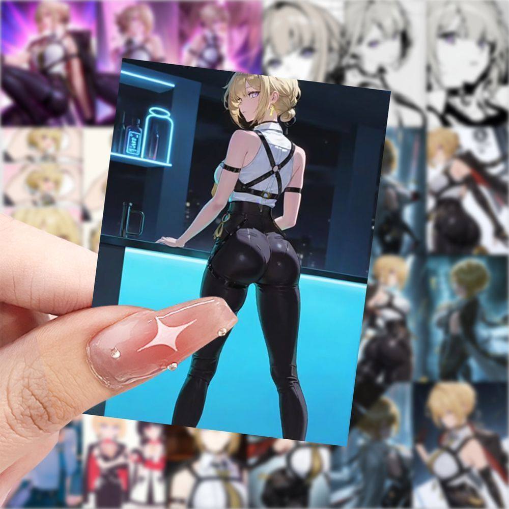 伊芙琳壁纸性感贴纸高颜值二次元游戏周边贴画装饰桌面手账手机