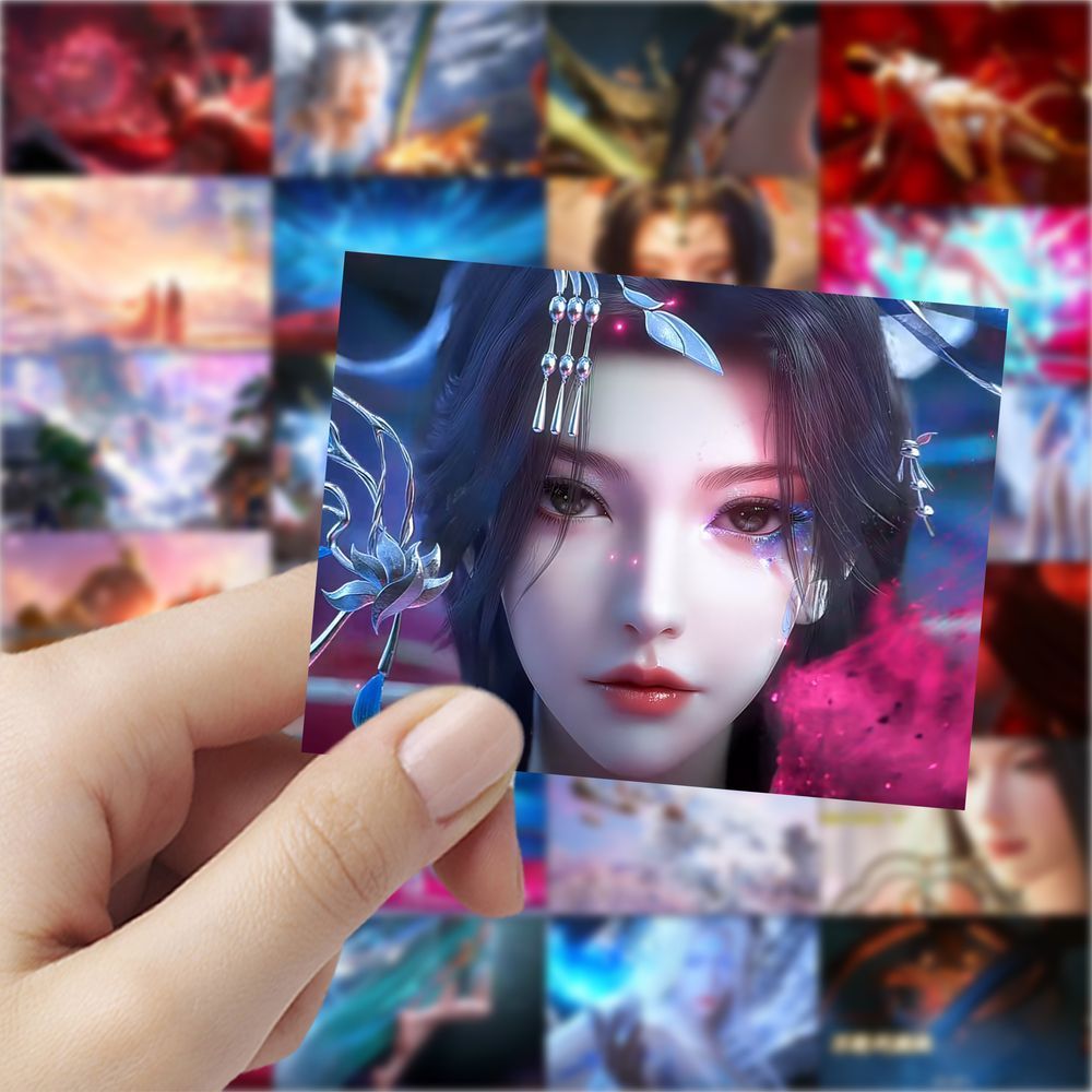 189张云深不知处贴纸卡通动漫创意周边桌面手机手账装饰贴画防水