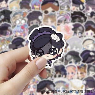 180张可爱第五人格调香师贴纸小香香薇拉奈尔贴画Q版表情包装饰