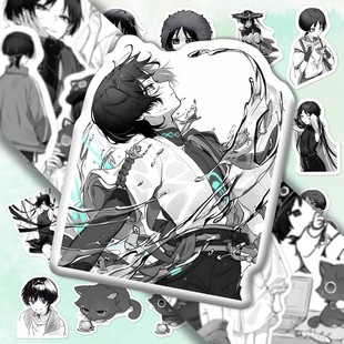 散兵贴纸二次元炫酷原神游戏周边可爱流浪者装饰diy手机平板贴画