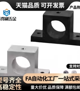 GCJ01/2/6/8/11/12/16/18-D10-H10 T形导向轴支座 标准型