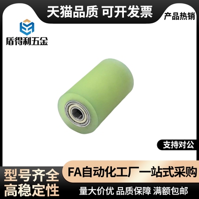 QAF31/32/33-D40/50/60/80/100-d8/10-L20-T5滚轮 带轴承型