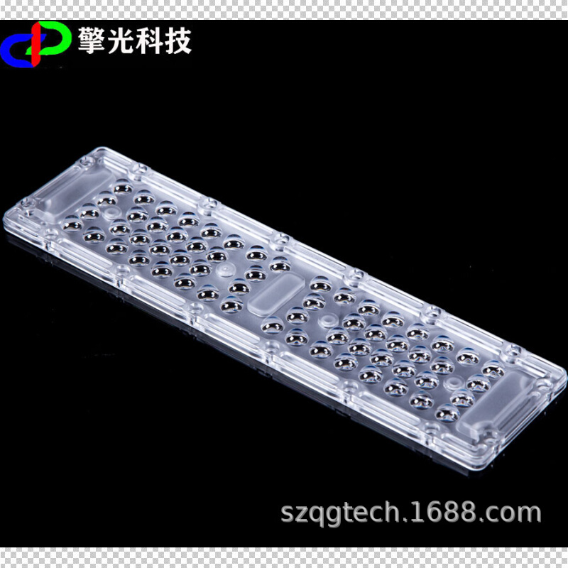 【质优价廉】光学PC 84珠合一 252*70隧道灯偏光模组透镜