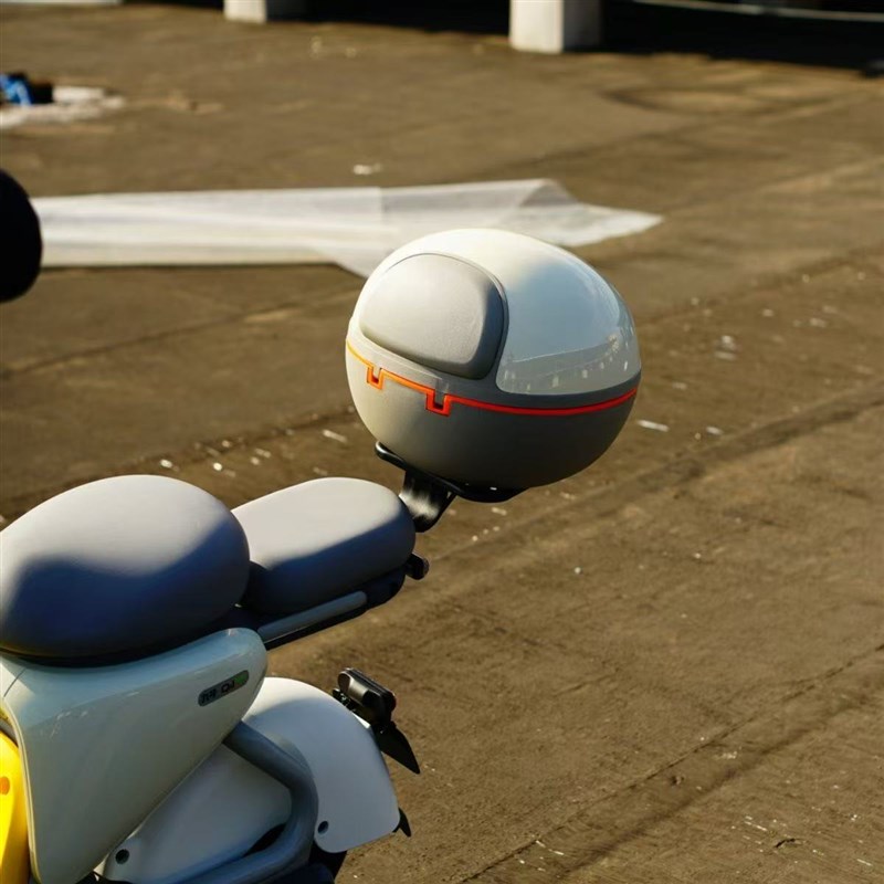 适用九号Qz1mix防水可爱尾箱后备箱尾架货架Qz1尾箱改装配件