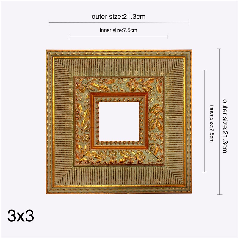 【繁花似锦】经典印花实木定制油画框空框挂墙相框复古欧式装饰框