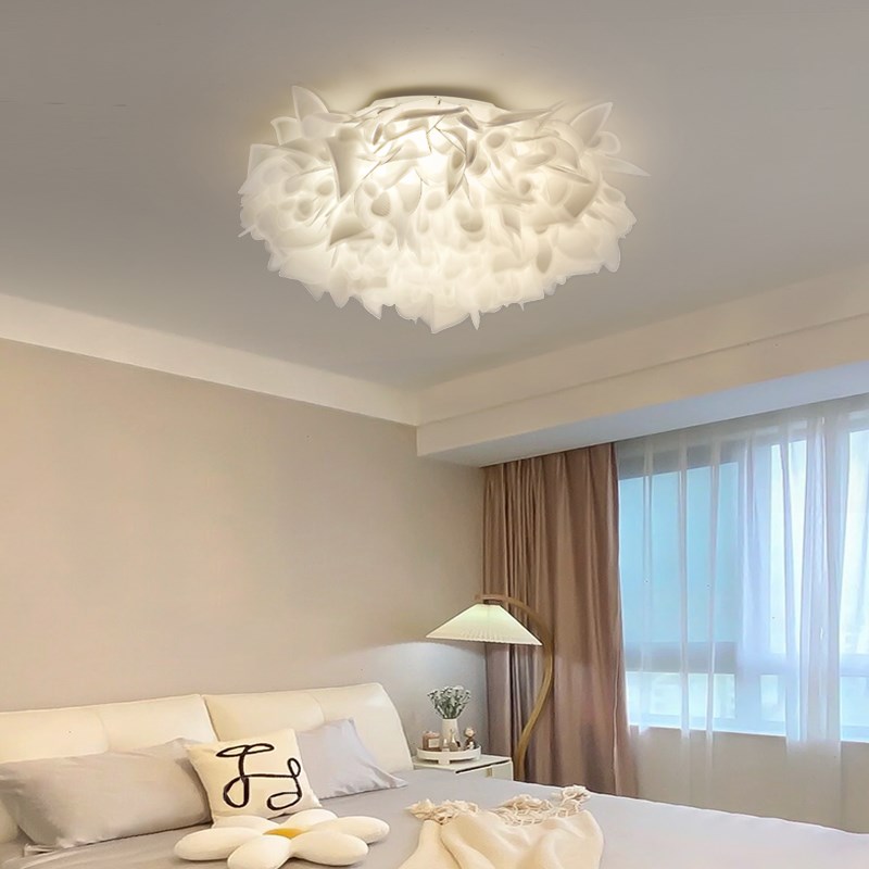 帕莎卧室灯后现代风书房房间温馨浪漫氛围全光谱护眼花瓣吸顶灯